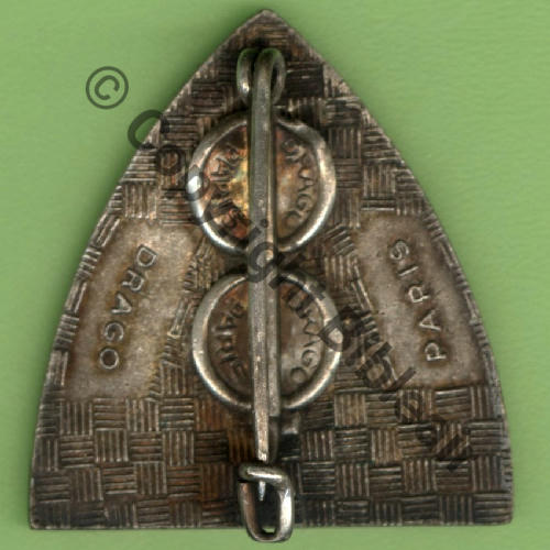 A0819 1956.62 EALA 9.72 MECHERIA  DrP+DPast Guilloche SNH REVERS VESTE ROUGE Src.Y.GENTY 95Eur(x18) 